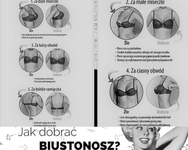 Jak dobrać biustonosz do kształtu biustu i uniknąć najczęstszych błędów
